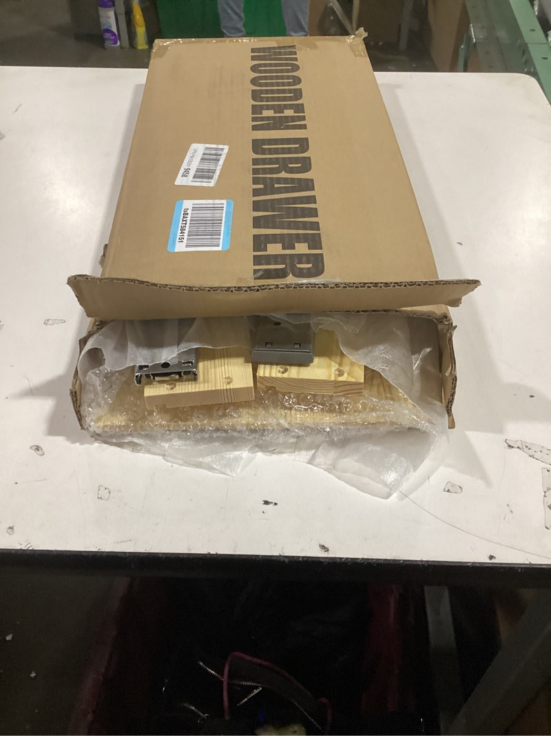 Condition photo showing New/Like New for Pull Out Cabinet Organizer, Soft Close Wooden Slide Out Drawers for Pots and Pans, Full-extension Roll Out Shelves for Kitchen Cabinets, Pantry Organization, Bottom & Side Mount(12"W X 21"D x 3.4''H) 12"W-21"D(1Pack)