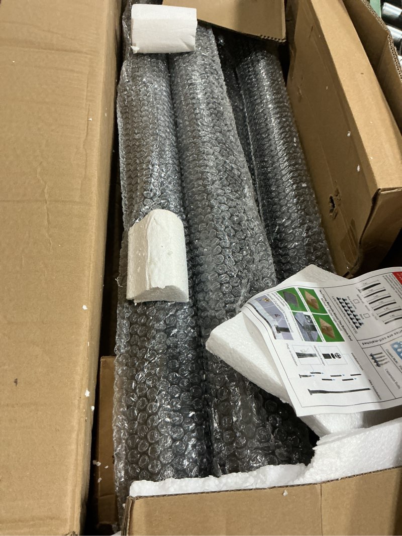 Condition photo showing Good Condition for street light pole 20ft tall, outdoor metal split heavy duty street lamp post for outside large solar street lights with mounting steel anchor for street, parking lots, park & patio