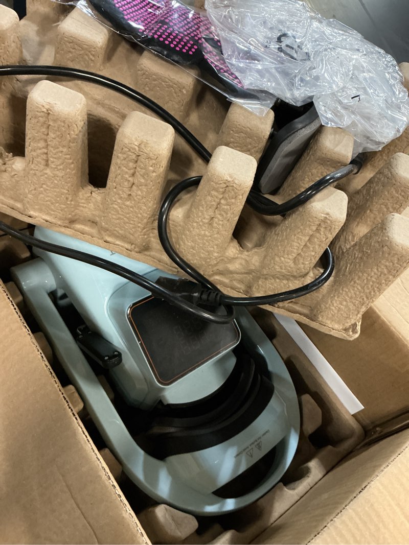 Condition photo showing As Is for htvront auto hat press machine - hat heat press machine with precise temp&timer control, hat heat press machine for caps with 2 platens, compatible with dtf film, embroidery, sublimation (blue)