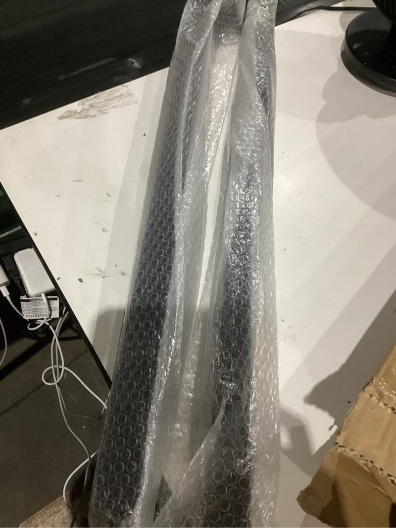 Condition photo showing Good Condition for Side Mount Stair Railing Post, 35.4 Inch Black Metal Baluster Spindles with 270° Adjustable Bracket for Indoor Stairs, Deck, Porch & Balcony Railing 35.4 inches / 90 cm 2