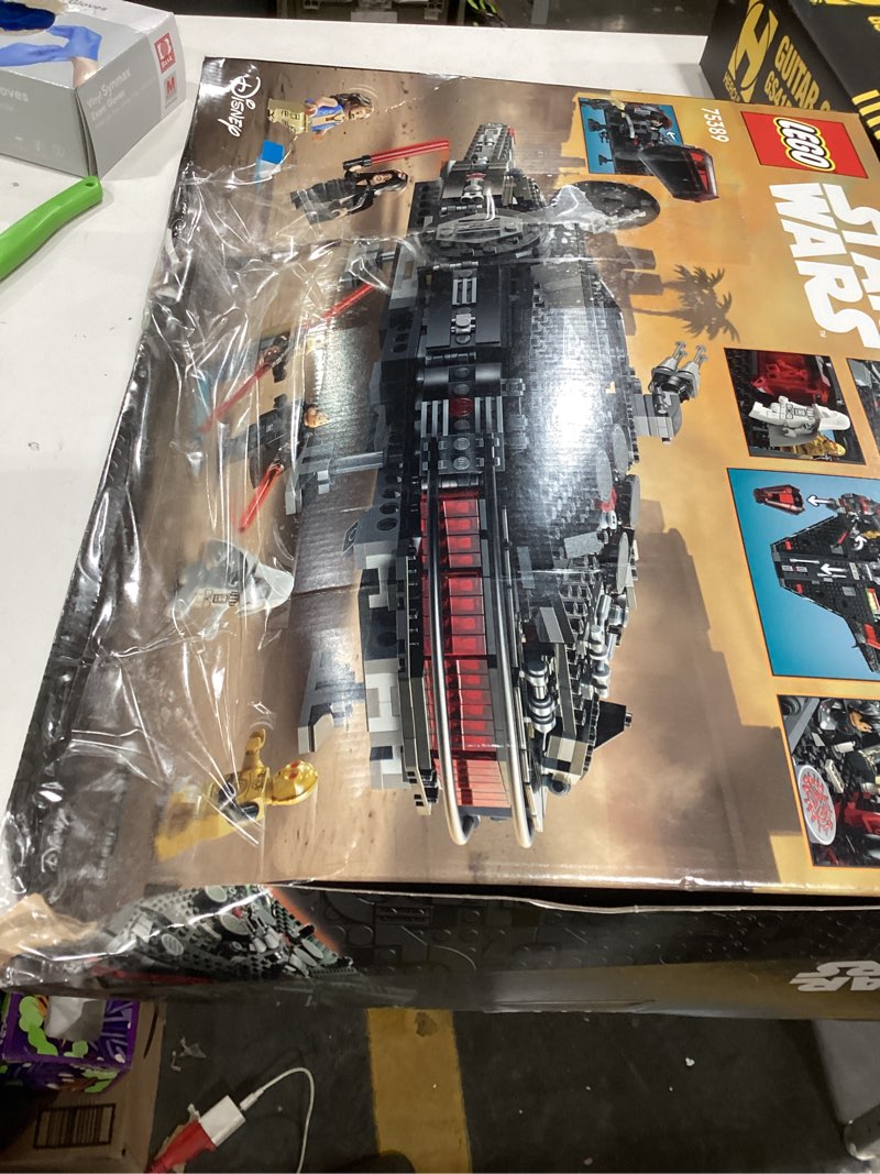 Condition photo showing As Is for LEGO Star Wars The Dark Falcon Buildable Starship, Star Wars Toy Vehicle Set for Boys and Girls, Collectible Millenium Falcon Toy with 6 Star Wars Minifigures, Birthday Gift for Kids or Any Fan, 75389