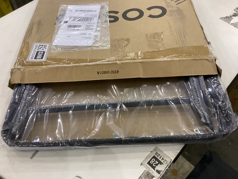 Condition photo showing New/Like New for COSCO 20" x 48" Vinyl Top Folding Table, Black