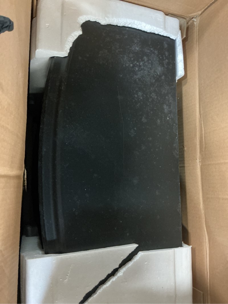 Condition photo showing As Is for duraflame TM STOVE HEATER WITH INFRAGEN HEAT & 3D FLAME DFI-7212-01: BLACK