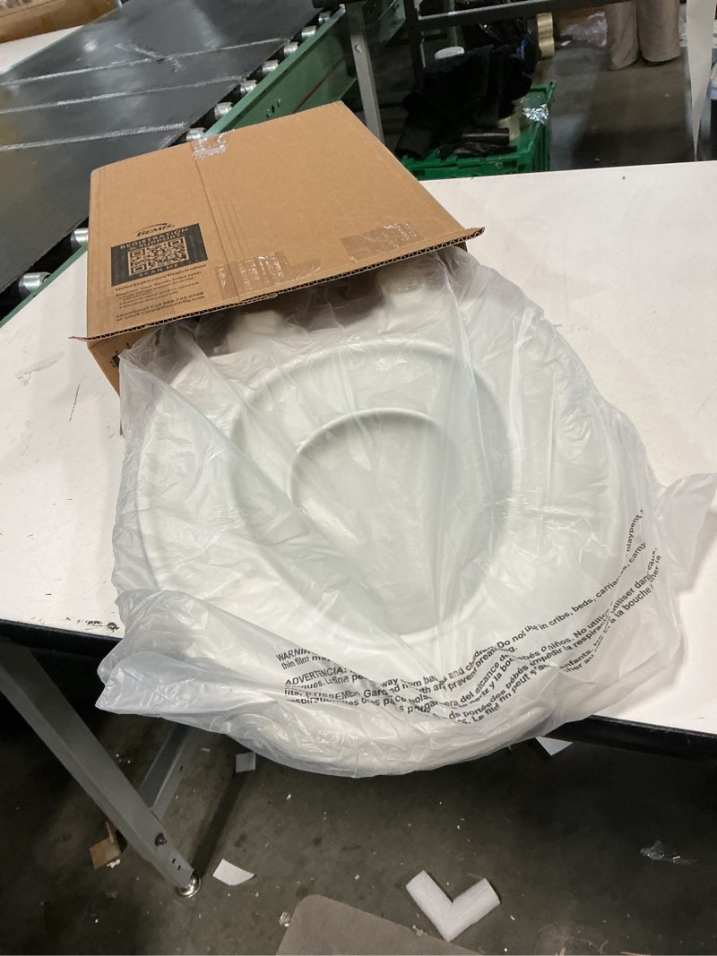 Condition photo showing Good Condition for Little2Big Toilet Seat with Built-In Toddler Potty Training Seat, Slow Close, Easy to Install, Made in USA, ELONGATED, White