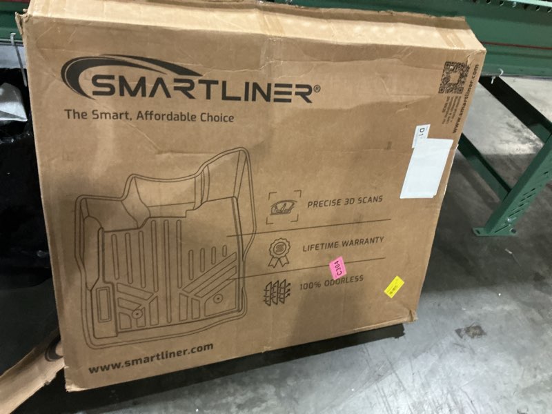 Condition photo showing Good Condition for smartliner custom fit all weather black 2 row floor mat liner set compatible with (no sport models)