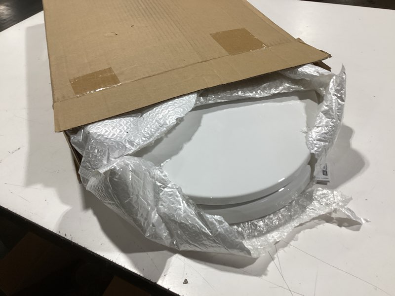Condition photo showing Good Condition for Soft Close Toilet Seat Elongated and Lid for TOTO SS114#01, Cotton White, Mounting Hardware included