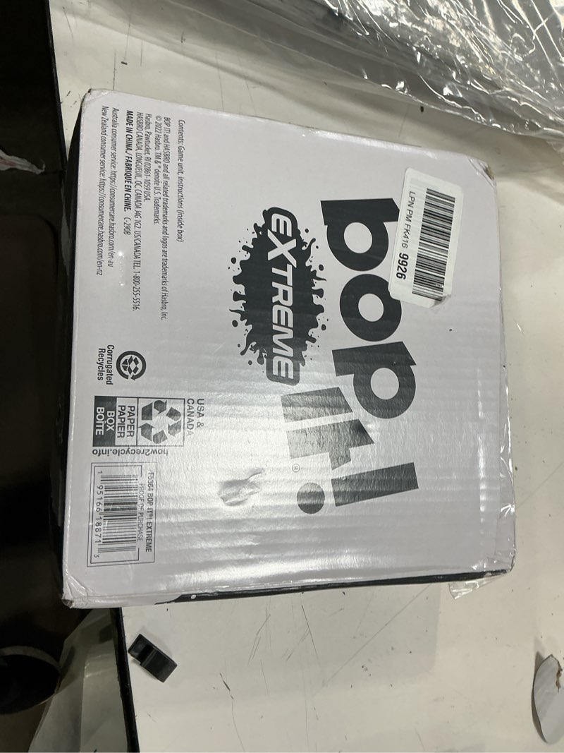 Condition photo showing item condition for Hasbro Gaming Bop It Extreme Electronic Game for 1 or More Players, Fun Party Interactive Game for Kids Ages 8+, 4 Modes Including One-On-One Mode (Amazon Exclusive)