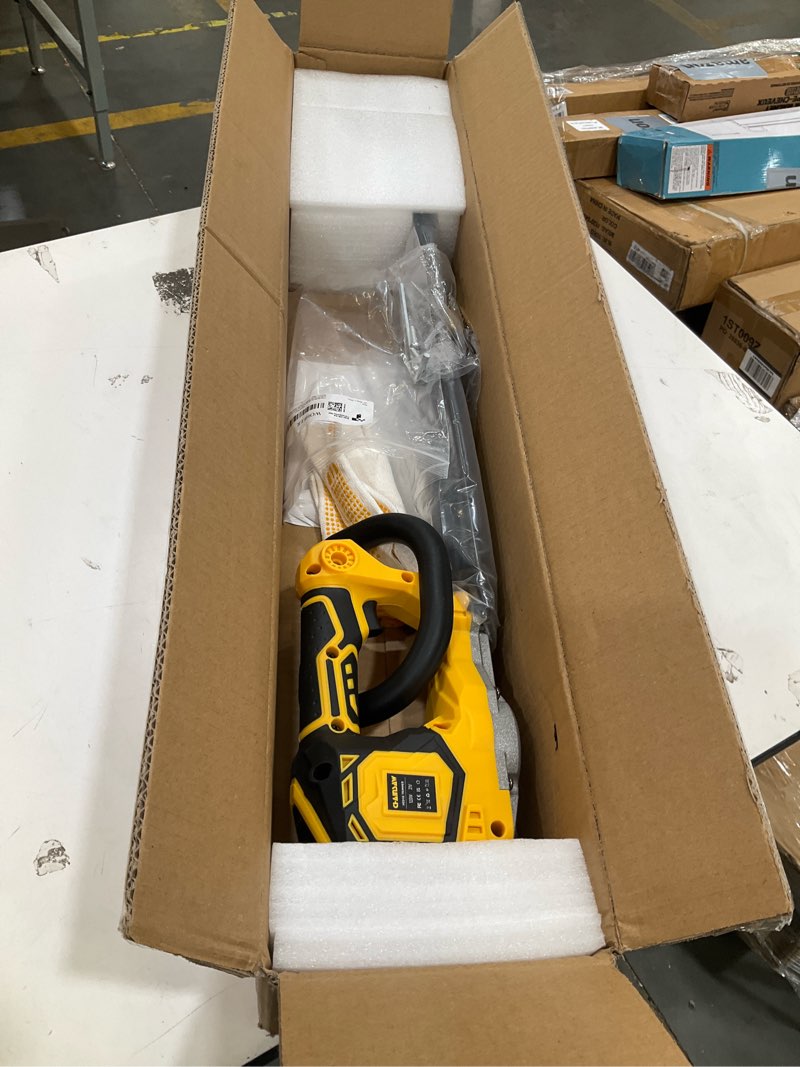 Condition photo showing Good Condition for hedge trimmer cordless for dewalt 20v max battery (no battery), 22 inch electric bush shrub edge trimmer, brushless motor, powerful & lightweight, 4.4lbs