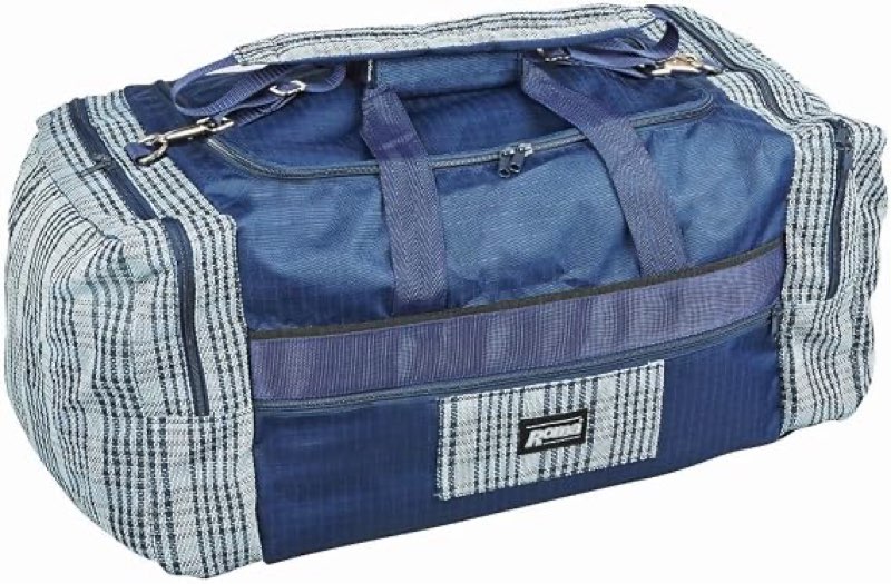 roma dura-mesh gear bag - navy/grey