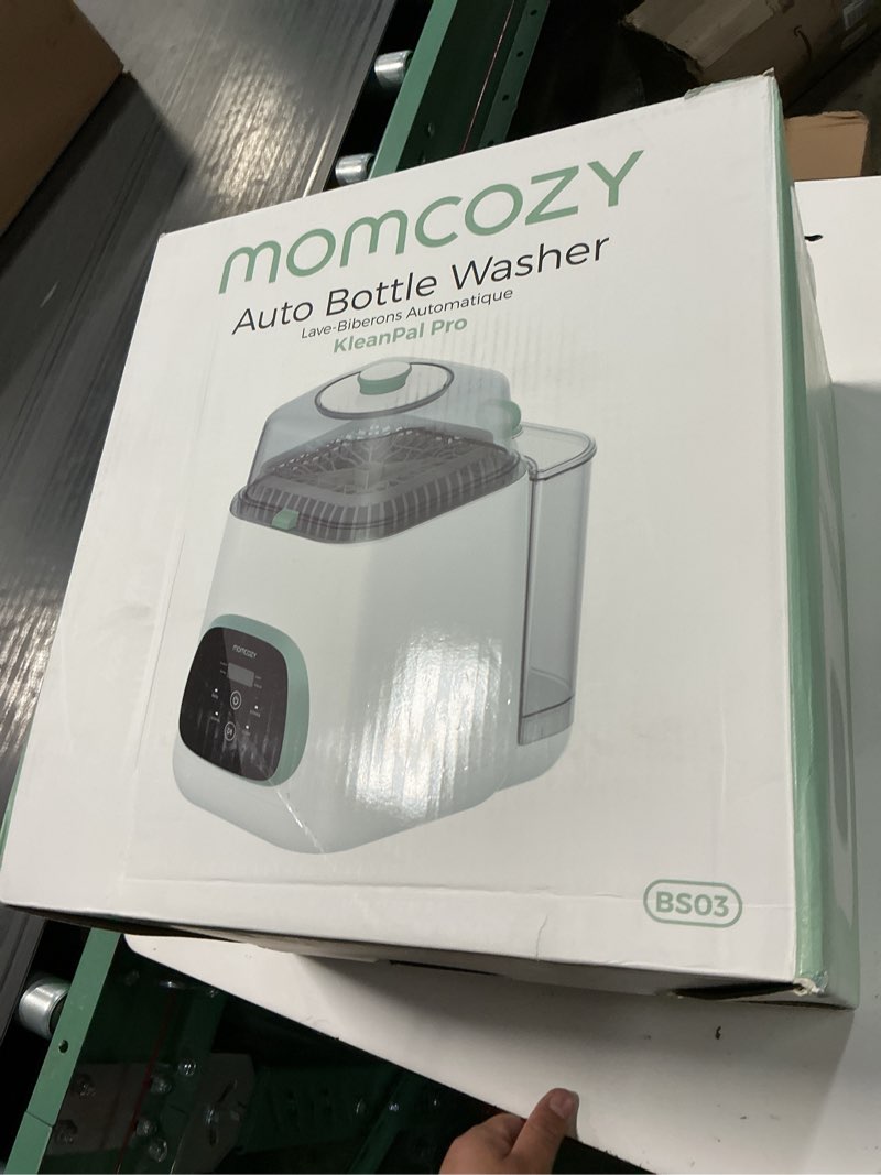 Condition photo showing New/Like New for momcozy kleanpal pro baby bottle washer, sterilizer & dryer - all-in-one cleaning machine for bottles, pump parts & baby essentials - time-saving & effortless care