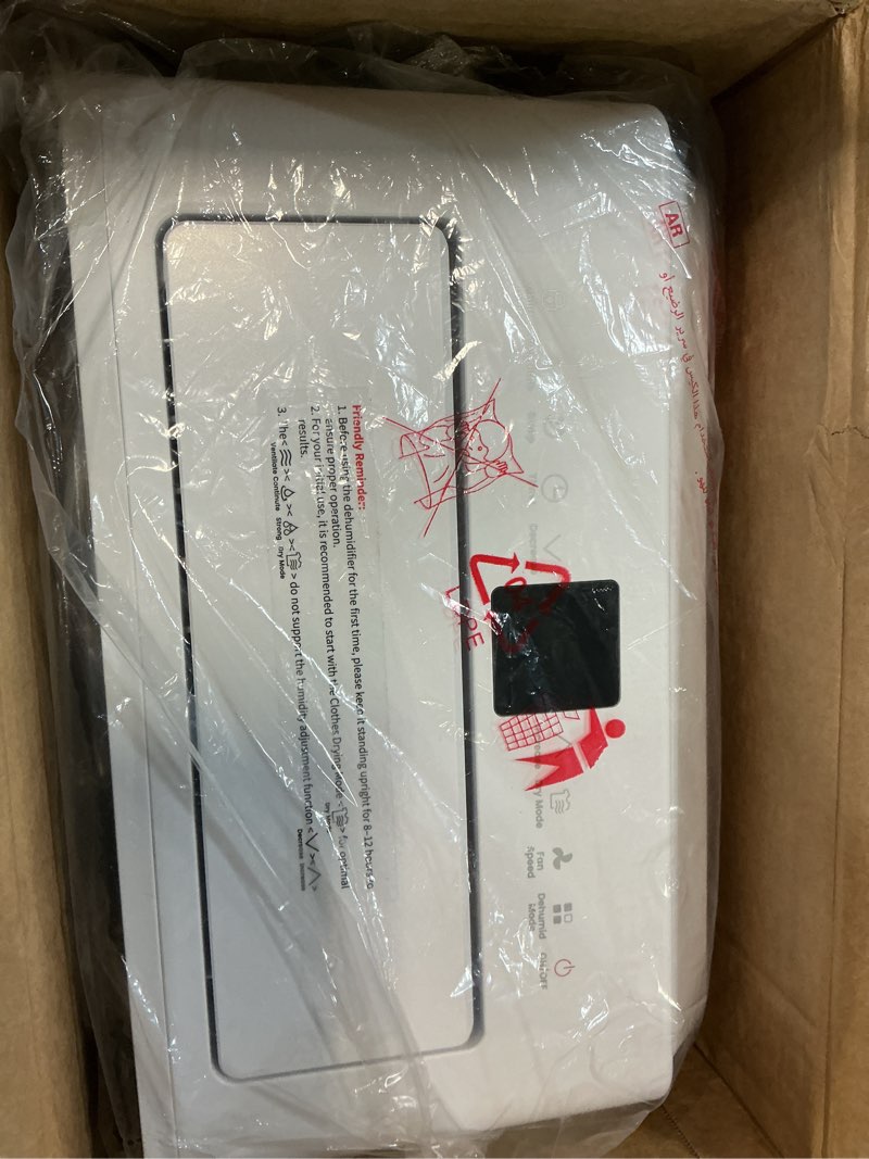 Condition photo showing Good Condition for 2026upgraded 5000 sq.ft 80 pint energy star dehumidifier for basements with large 1.72 gal tank,portable smart compressor whisper dehumidifier for home/bedroom/bathroom