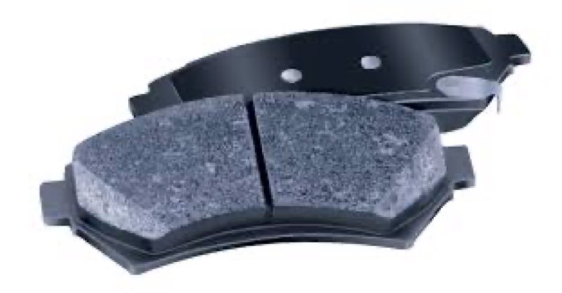 DuraGo BP981 MS Rear Semi-Metallic Brake Pad