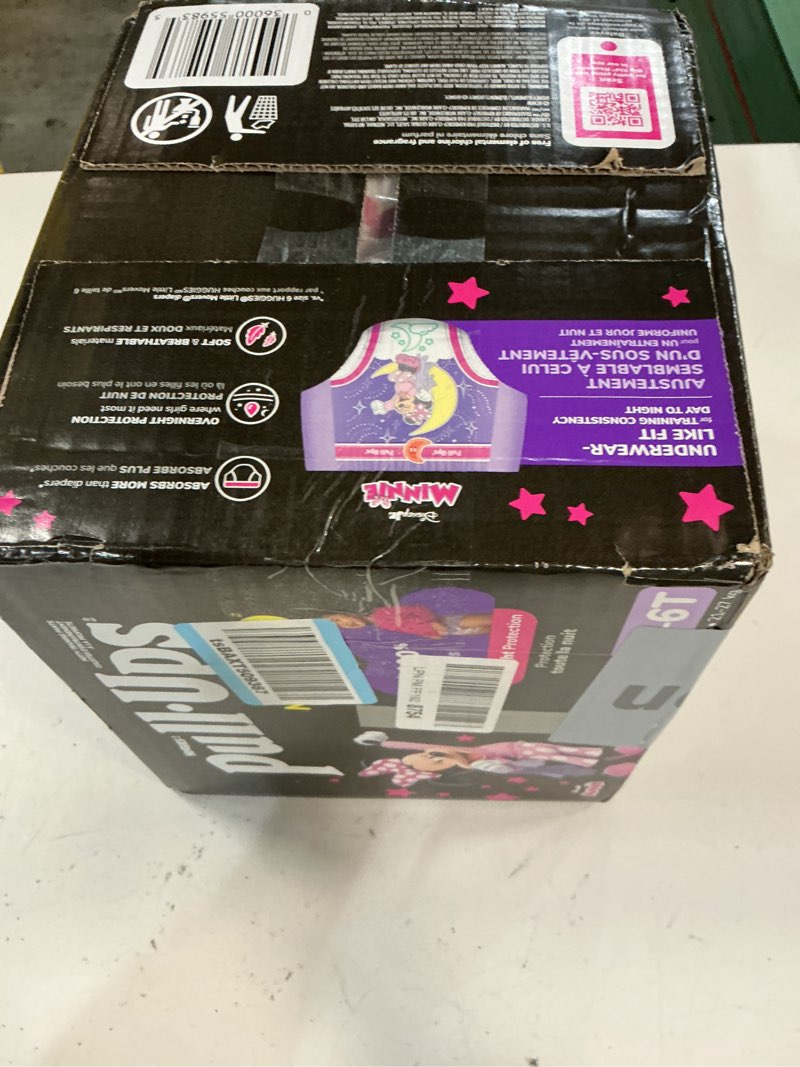Condition photo showing New/Like New for Pull-Ups Girls' Night-Time Potty Training Pants, Size 5T-6T Overnight Training Underwear (46-60 lbs), 44 Ct 5T-6T 44