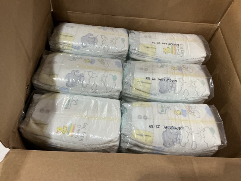 Condition photo showing New/Like New for pampers baby diapers - swaddlers - size 2, 186 count, ultra absorbent disposable infant diaper