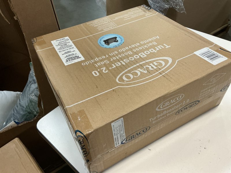 Condition photo showing New/Like New for graco turbobooster 2.0 backless booster car seat, denton