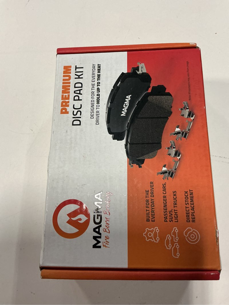 Condition photo showing New/Like New for MAGMA Fire Born Braking PMD1547M Semi-Metallic Brake Pads, Rear