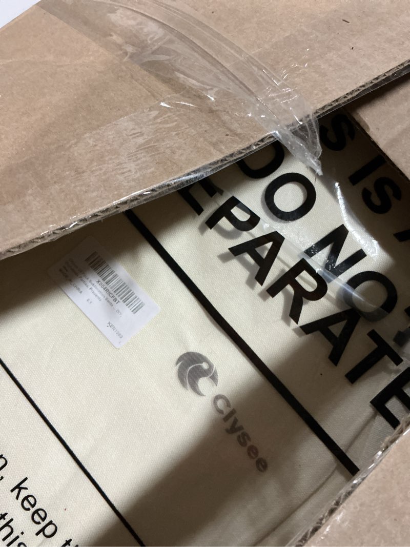 Condition photo showing Good Condition for Clysee 24 Pack Sublimation Santa Blank Christmas Sacks, Large Reusable Cotton Canvas Drawstring Bags 26.8 x 18.9 in, Blank Xmas Gift Bags for Holiday DIY, Christmas Parties, Presents