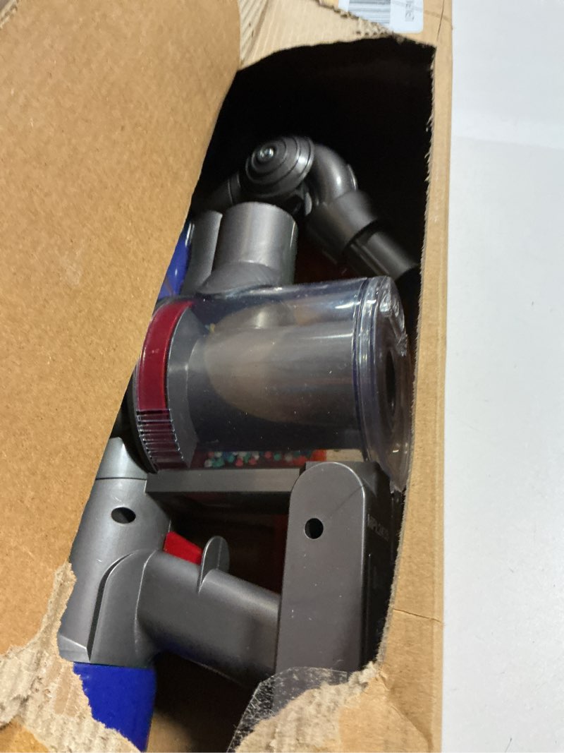 Condition photo showing Good Condition for casdon dyson cordless vacuum interactive & officially licensed toy dyson vacuum for children aged 3+ realistic role-play fun, purple and orange