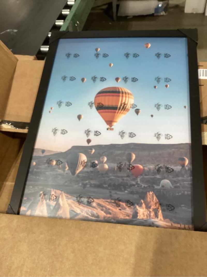 Condition photo showing Good Condition for similiar productupsimples 11x14 picture frame, display pictures 8x10 with mat or 11x14 without mat, wall hanging photo frame, black, 1 pack black 11x14