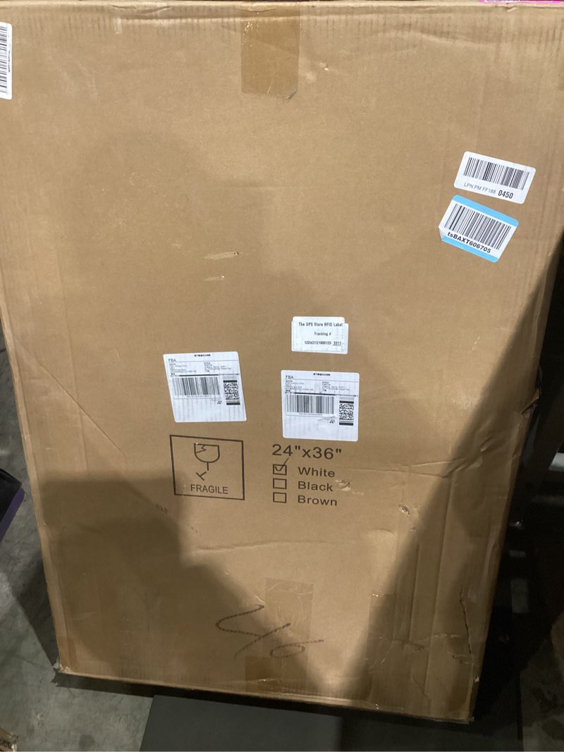 Condition photo showing Good Condition for NeatiEase 2 Pack Shed Window, 24" x 36" Flush Mount Window with Tempered Glass and Fiberglass Screen for Shed, Chicken Coop, Playhouse, Household, Garage 24" x 36" White