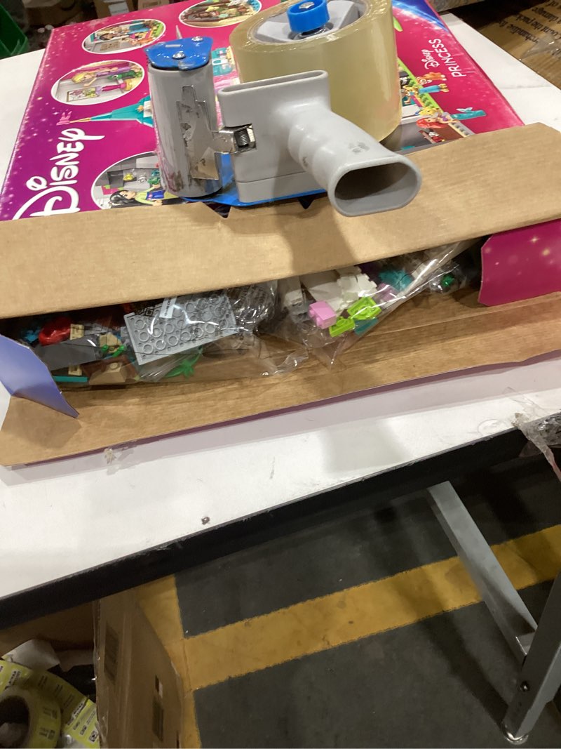 Condition photo showing As Is for LEGO Disney Princess Castle & Royal Pets Kids Toy - Pretend Play Building Set for Girls and Boys, Ages 6+ - Includes Ariel, Rapunzel, Jasmine, Moana, and Mulan - Gift Idea for Birthdays - 43267