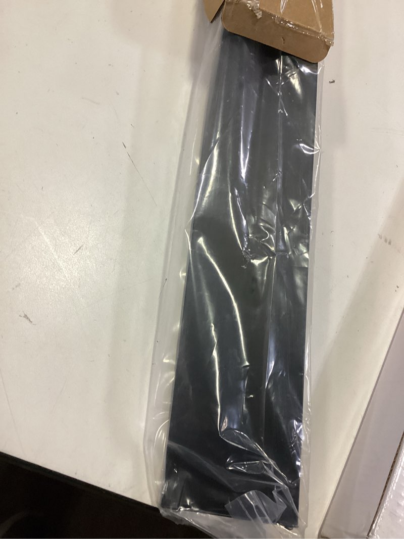 Condition photo showing As Is for 30" Slide-in Range Rear Filler Kit W10113901A, Stove Gap Universal Triangular Filler Strip, Cooktop Trim Kit Between Stove and Backsplash for Whirlpool & Most Brand, Durable Aluminum, Black