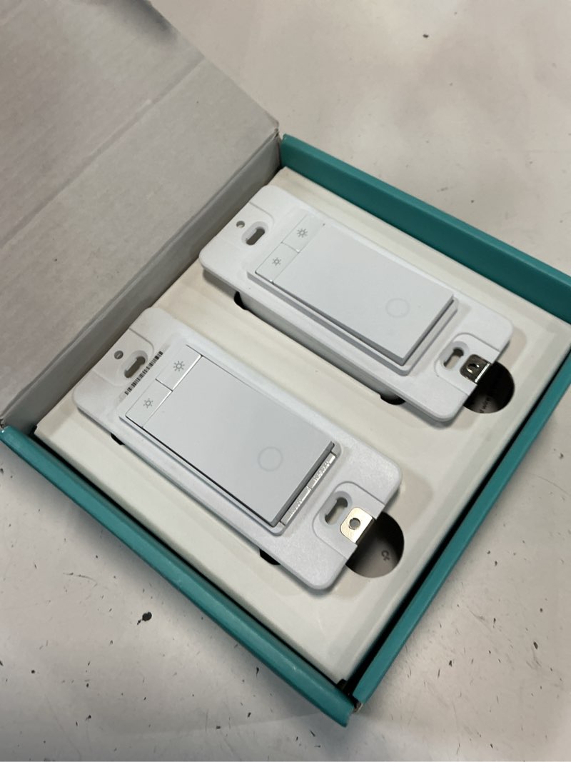 Condition photo showing Good Condition for kasa smart 3 way dimmer switch kit, dimmable light switch compatible with alexa, google assistant and smartthings, neutral wire needed, 2.4ghz, etl certified, no hub required, white (ks230 kit v2) 3-way dimmer 2 switch kit