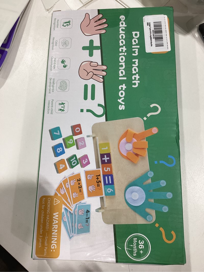 Condition photo showing Good Condition for Montessori Toys for 3 4 5 Year Old,Preschool Learning Toys for Toddlers age 2-4,Educational Math manipulatives Number Counting Blocks for Kids,Birthday Christmas Stocking Stuffers for Boys Girls