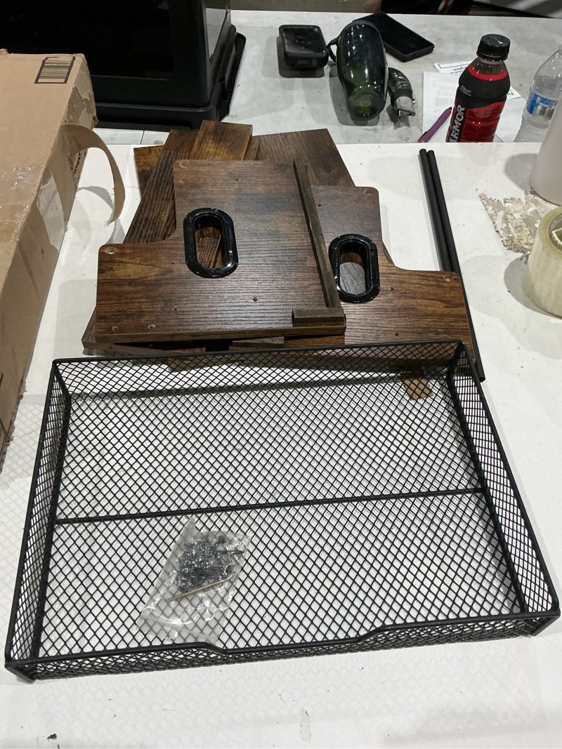 Condition photo showing Good Condition for vinyl record storage,wooden crate ?vinyl holder with dividers for albums & ma...