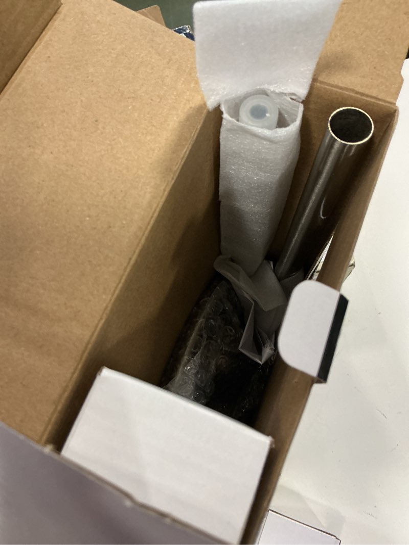 Condition photo showing Good Condition for Delta 3 -Piece Knoxville Spotshield Brushed Nickel Decorative Bathroom Hardware Set Towel Bar, Toilet Paper Holder, Towel Ring Included