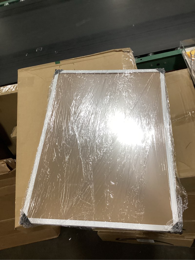 Condition photo showing Good Condition for lavie home 20x28 picture frame for wall display, 20x28 white picture frame with hd plexiglas, 20 x 28 poster frame 1 pack, display frame for vertical or horizontal, classic collection white 20x28 1