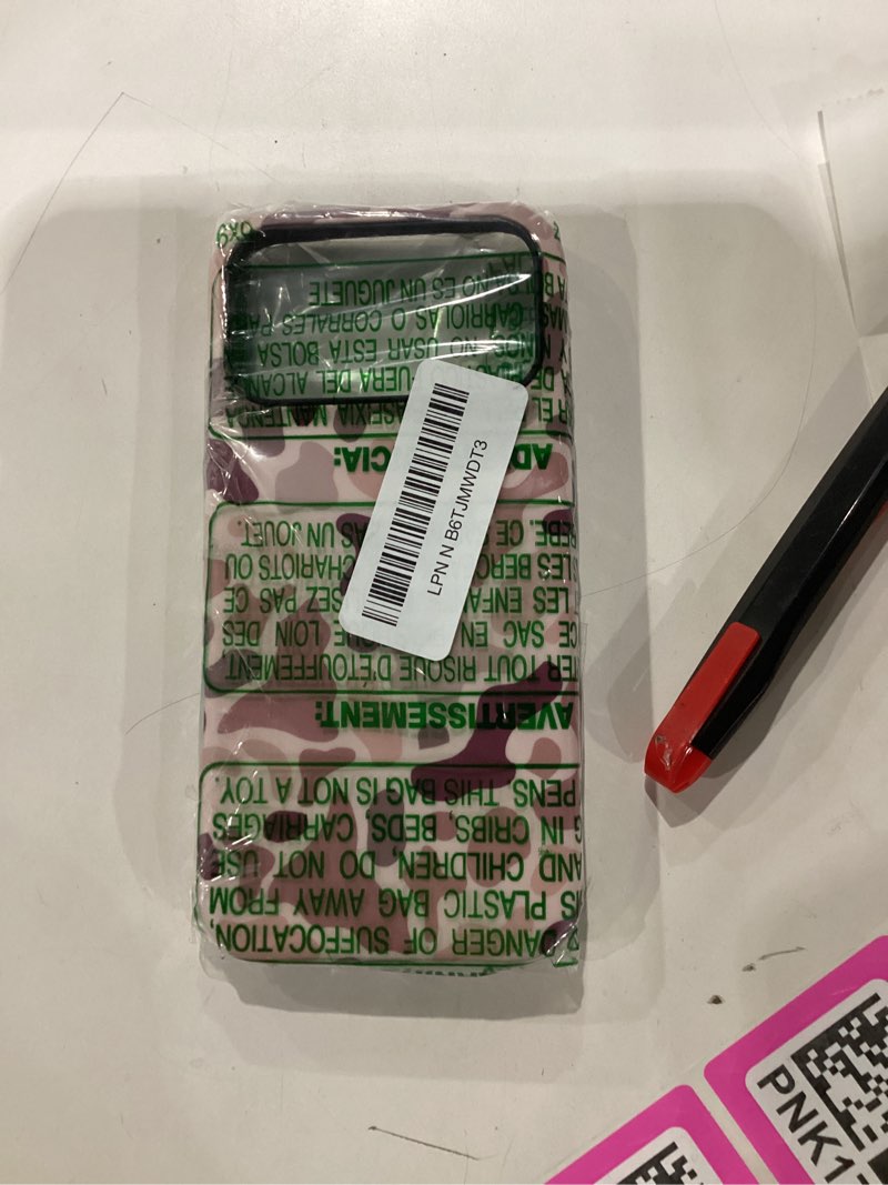 Aitipy Magnetic Camo Phone Case for iPhone 17 Pro Max, Compatible with MagSafe, Cute Cool Pink Camou