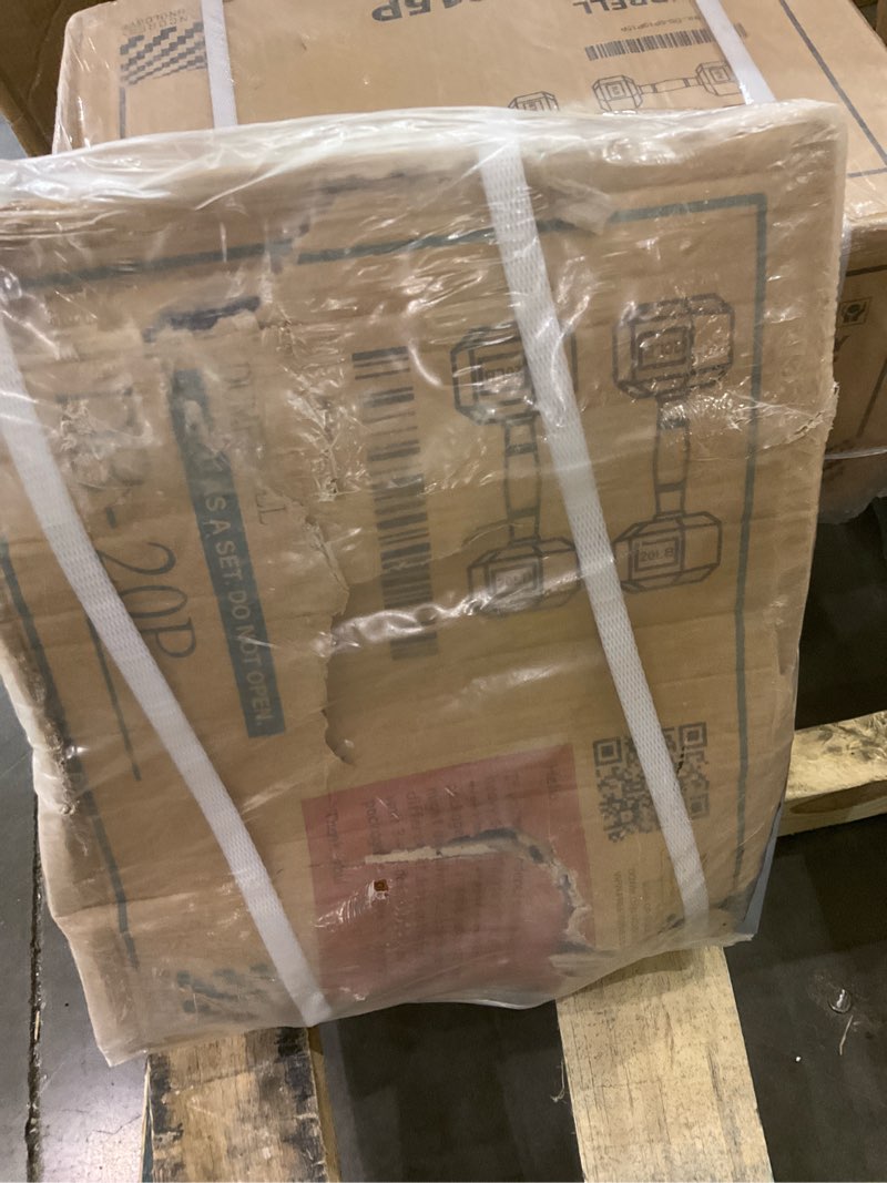 Condition photo showing As Is for Dumbbell 20 lbs set of 2