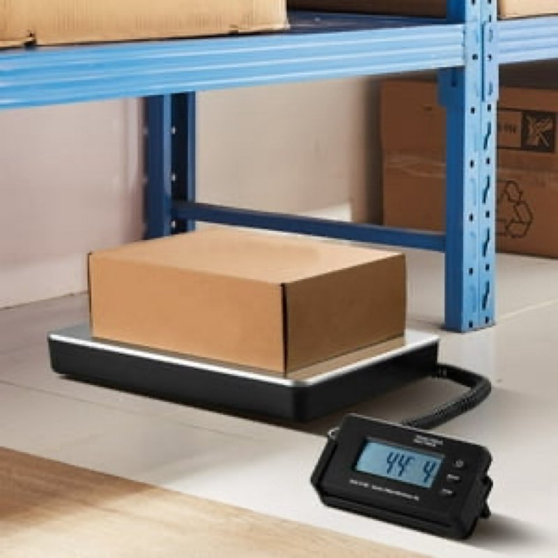 VEVOR Shipping Scale Digital Postal Scale 400 lbs x 1.7 oz. AC/DC Package LCD
