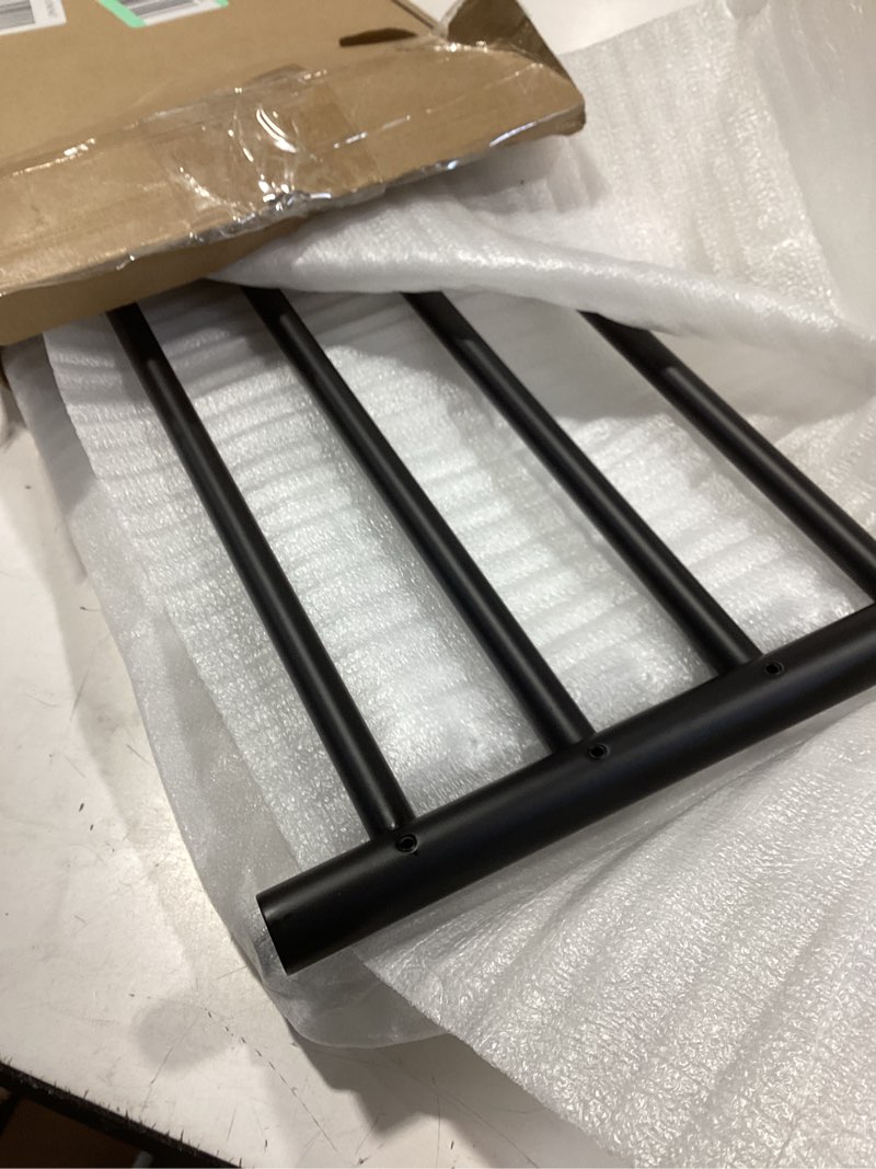Condition photo showing Good Condition for KOKOSIRI Double Towel bar with Shelf 3 Tier Towel Rack with Single Towel Bar Bathroom Towel Rack Storage Organizer Wall Mounted Stainless Steel, Matte Black, B5003BK