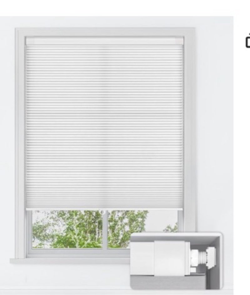 LazBlinds No Tools No Drill Cordless Cellular Shades, Light Filtering Honeycomb Shades for Home, The