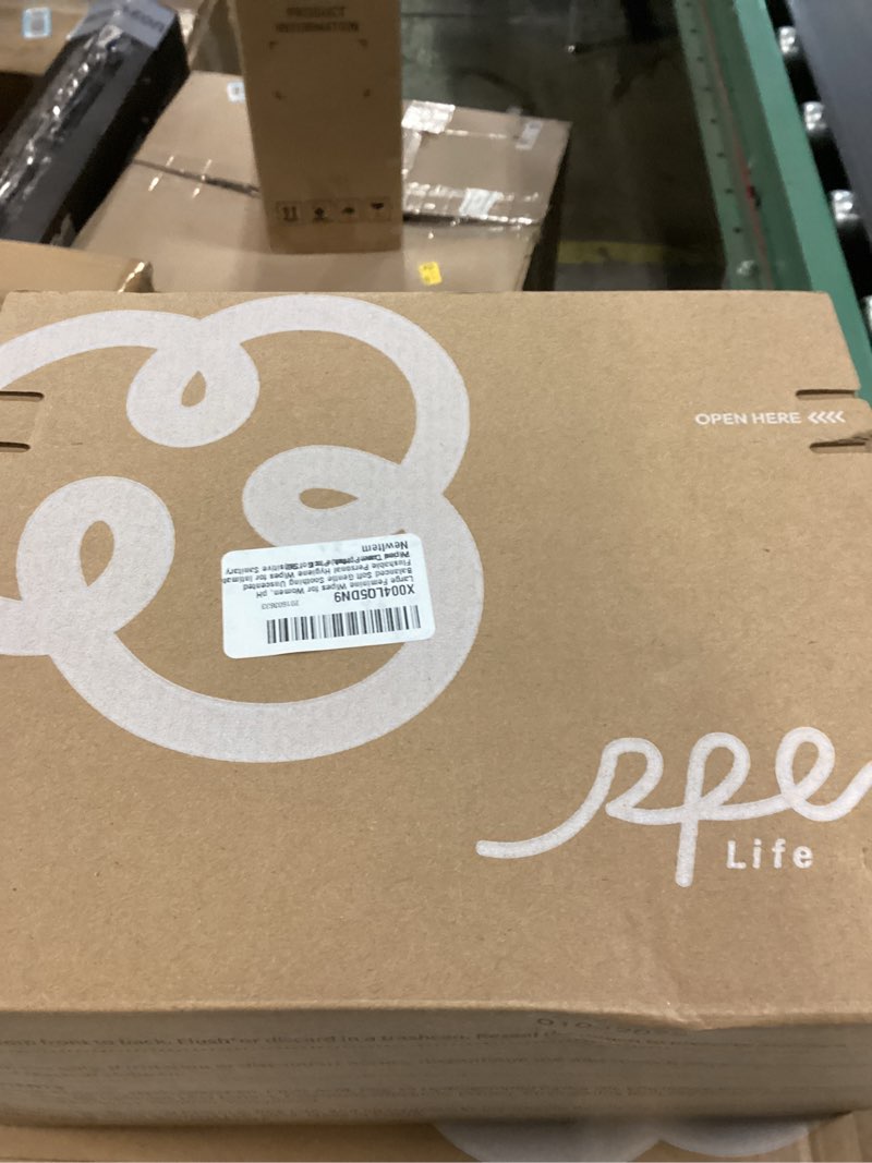 Condition photo showing New/Like New for Large Feminine Wipes for Women, pH Balanced Soft Gentle Soothing Unscented Flushable Personal Hygiene Wipes for Intimate Period Care Portable to Go Sensitive Sanitary Wipes Travel (10ct, Pack of 20) 20 Pack 200ct