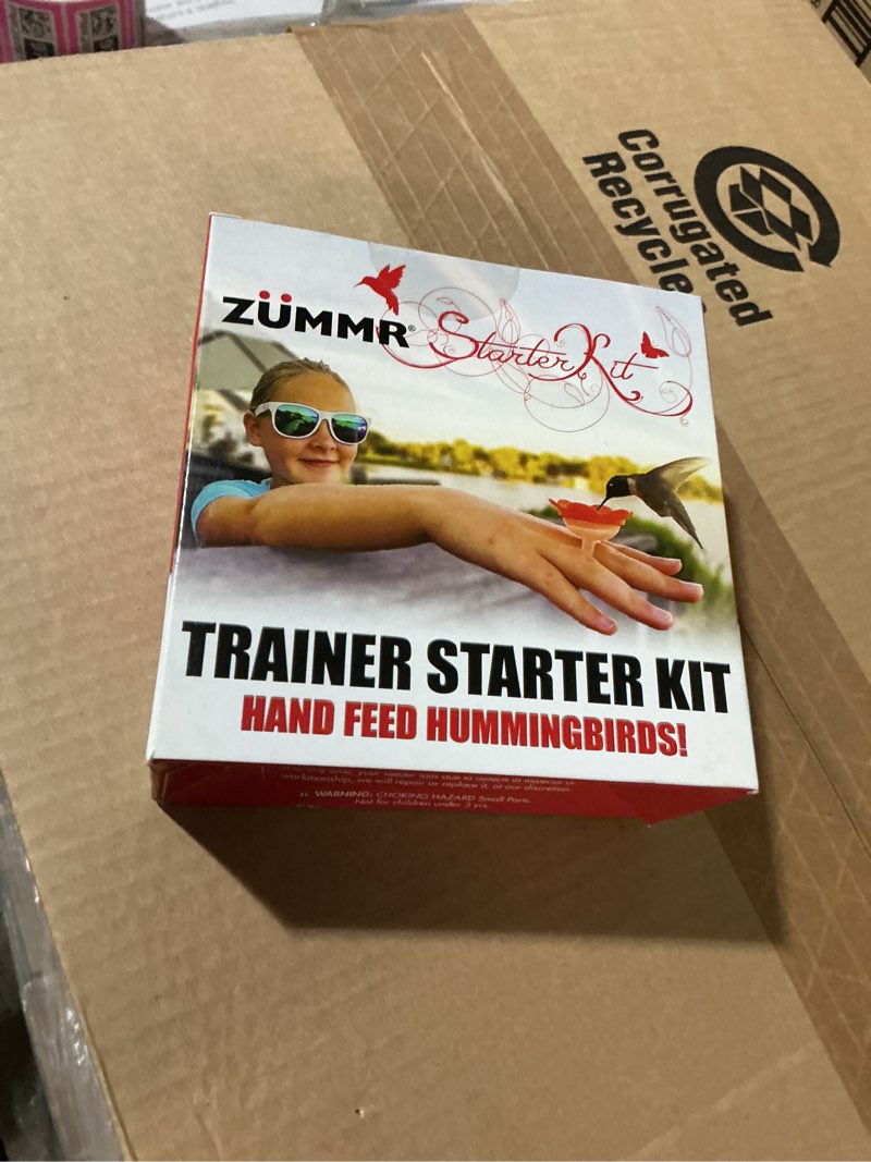 Condition photo showing New/Like New for ZUMMR Hummingbird Ring Feeder Starter Kit