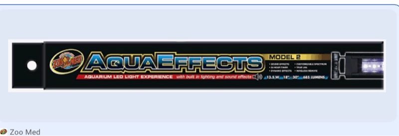 Zoo medAwuaeffects Aquarium led light model 2 27w 36”-48” 1300 lumens 