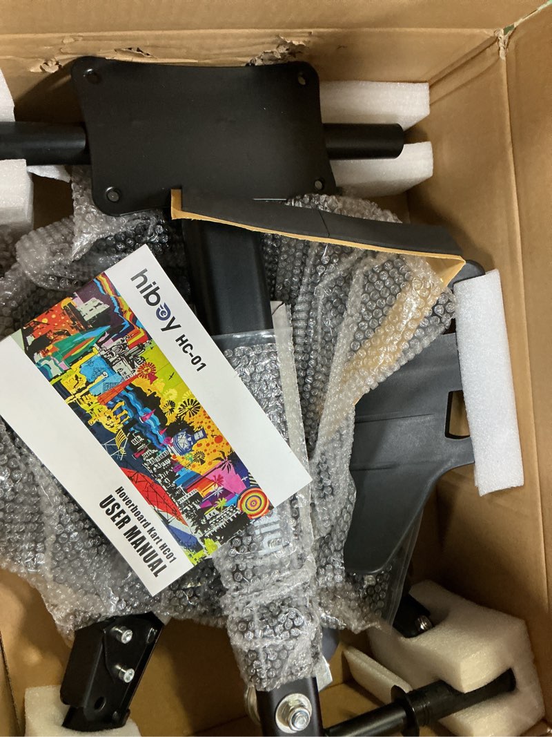 Condition photo showing New/Like New for Hiboy HC-01 Hoverboard Kart Seat Attachment Accessory for 6.5" 8" 10" Two Wheel Self Balancing Scooter Black