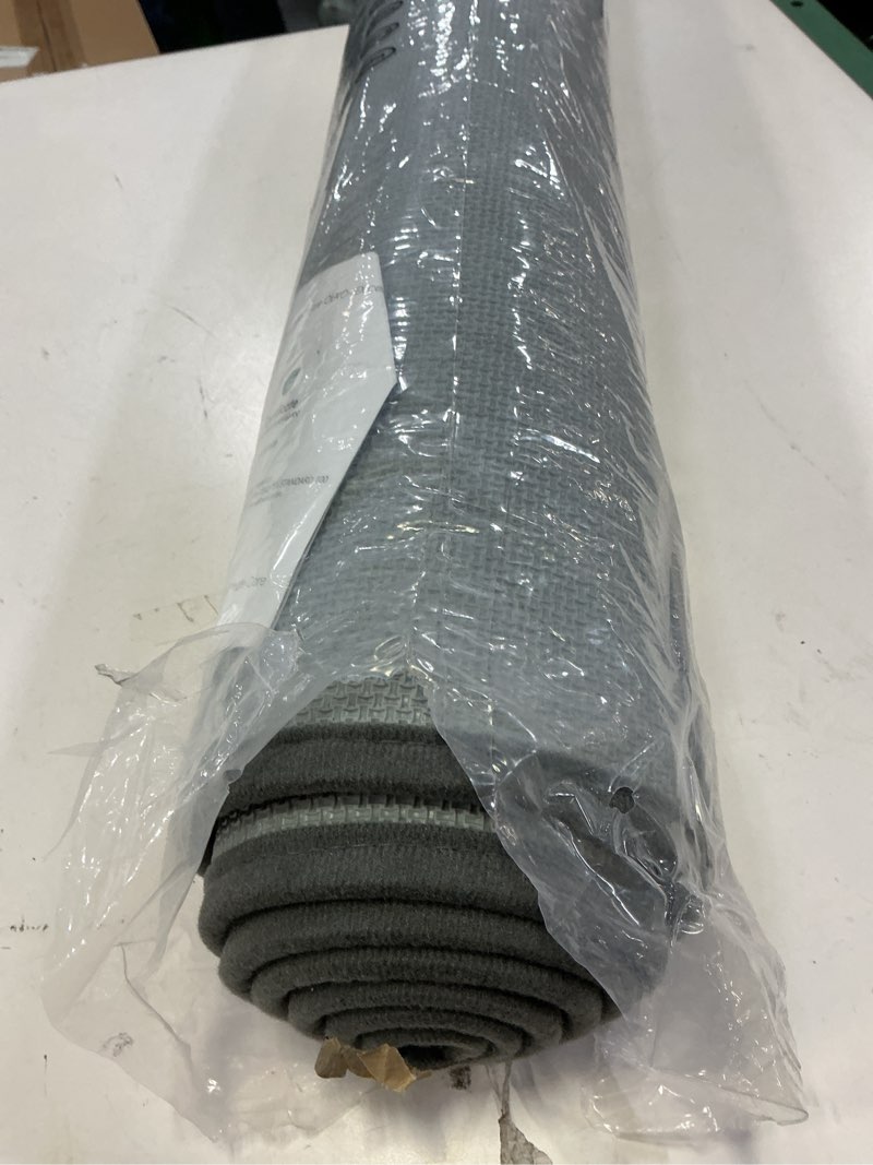 Condition photo showing Good Condition for machine washable kitchen rug 32" x 72", non slip indoor door rug, absorbent entrance runner rug for bedroom, hallway, bathroom, floor (roll packing) 32" x 72" grey