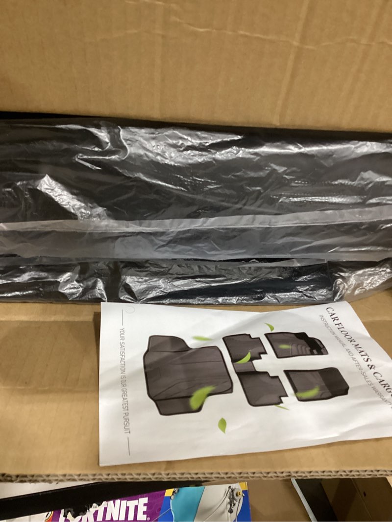 Condition photo showing Good Condition for Floor Mats Fit for Honda CRV 2026 2025 2024 2023 (Include Hybrid) - AOMSAZTO 2026 CR-V Cargo Liner with Back Seat Protector - All Weather CRV Floor Liners Trunk Mat Backrest Mats (Fit Upper Deck) 2) 2023-2026 CR-V | Floor+Cargo+Backrest Mats