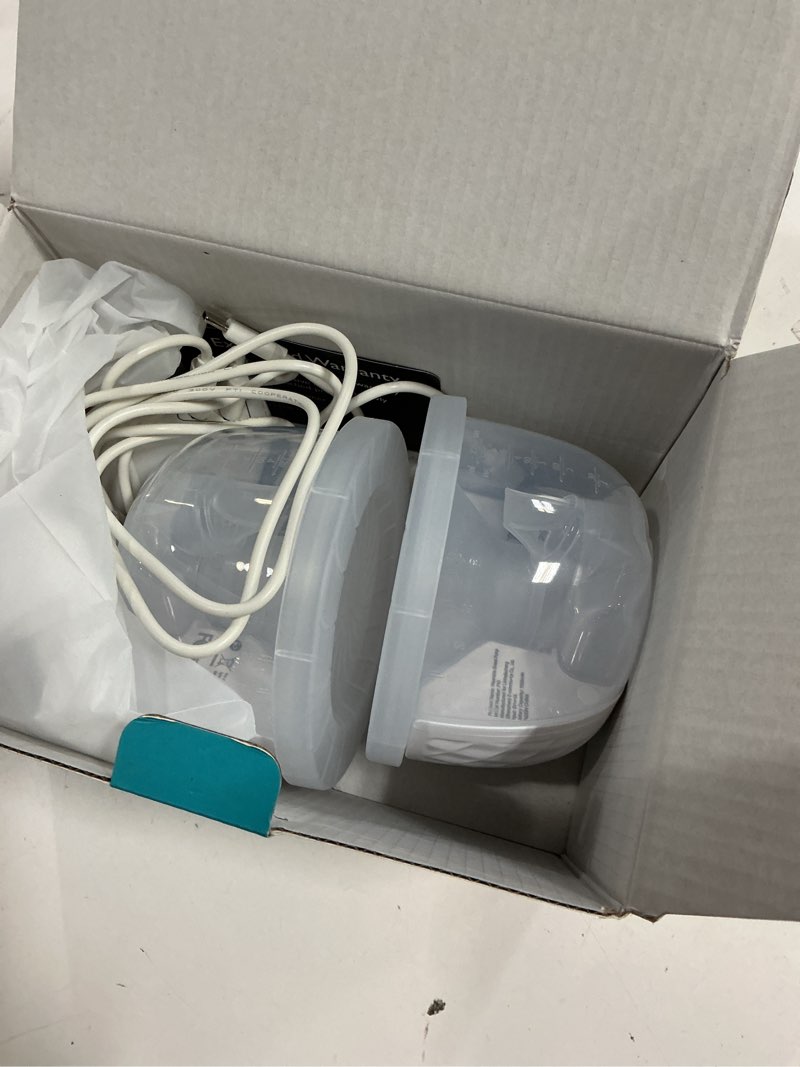 Condition photo showing Good Condition for paruu p10 hands-free breast pump wearable, 338mmhg strong suction, low noise, 4 modes & 9 levels, electric breast pump portable, smart display, 19/21/24/28mm insert/flange, 2 pack (white) 2 count