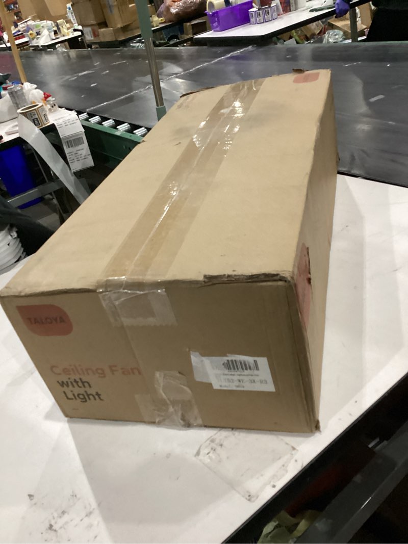 Taloya 52 inch ceiling fan white 