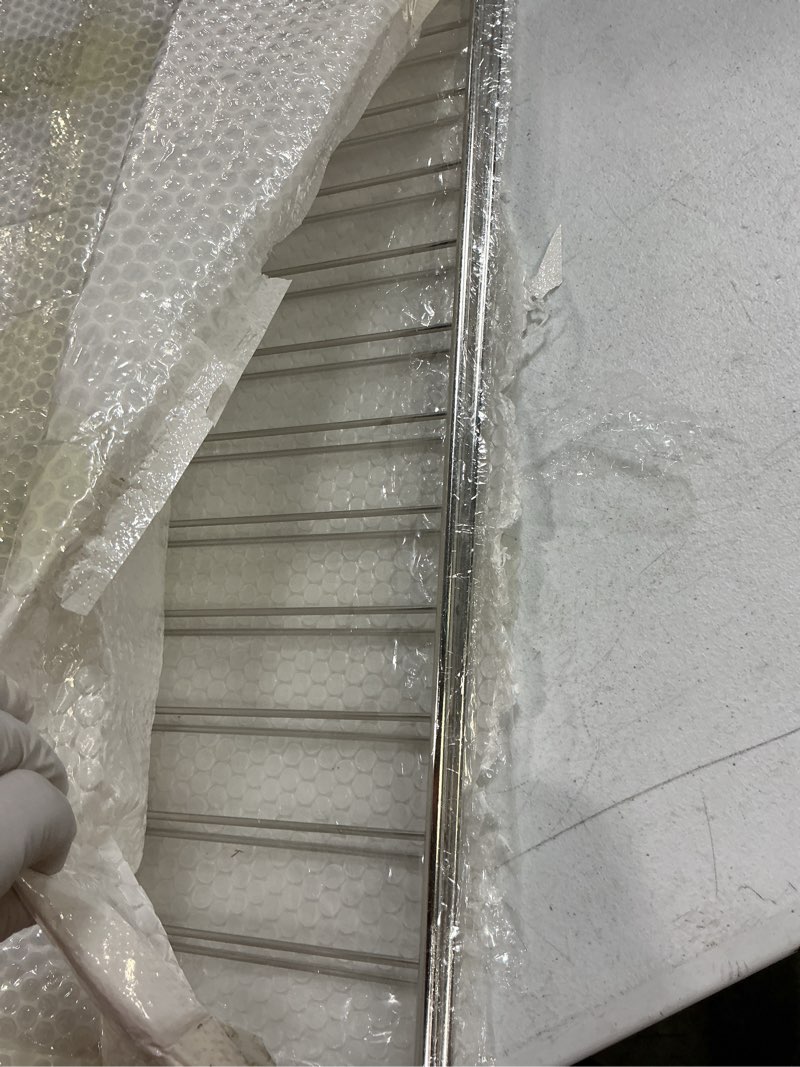 Condition photo showing Good Condition for wb48t10063 oven rack fit for ge range ovens jb250df1bb jb400dp1bb jb400dp1ww jb400dp2bb and more, replace ap4538468 1550790 ah2577619 ea2577619, size 24" x 17", 2 pack