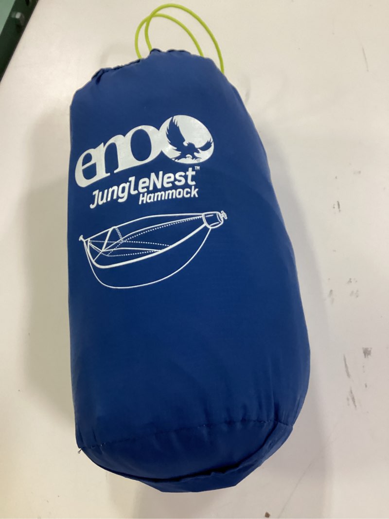 Condition photo showing Good Condition for eno, eagles nest outfitters junglenest hammock, pacific