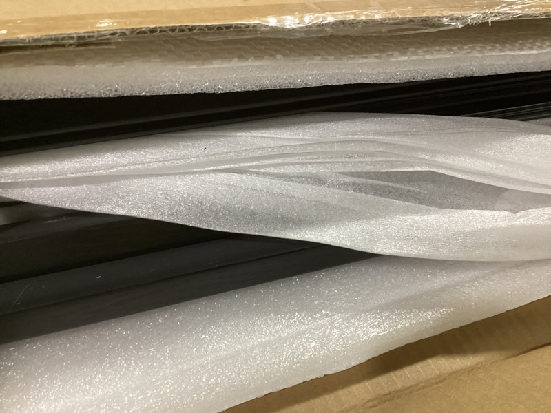 Condition photo showing Good Condition for Wall Wainscoting Panel Kit,8-Pack 38.6"x9.8"(98x25cm) Slat Panels with 2-Pack Molding Trims,Beadboard Board and Batten Panels,DIY Wall Panel Kit - Cover 21.6 Sq.Ft (Black)