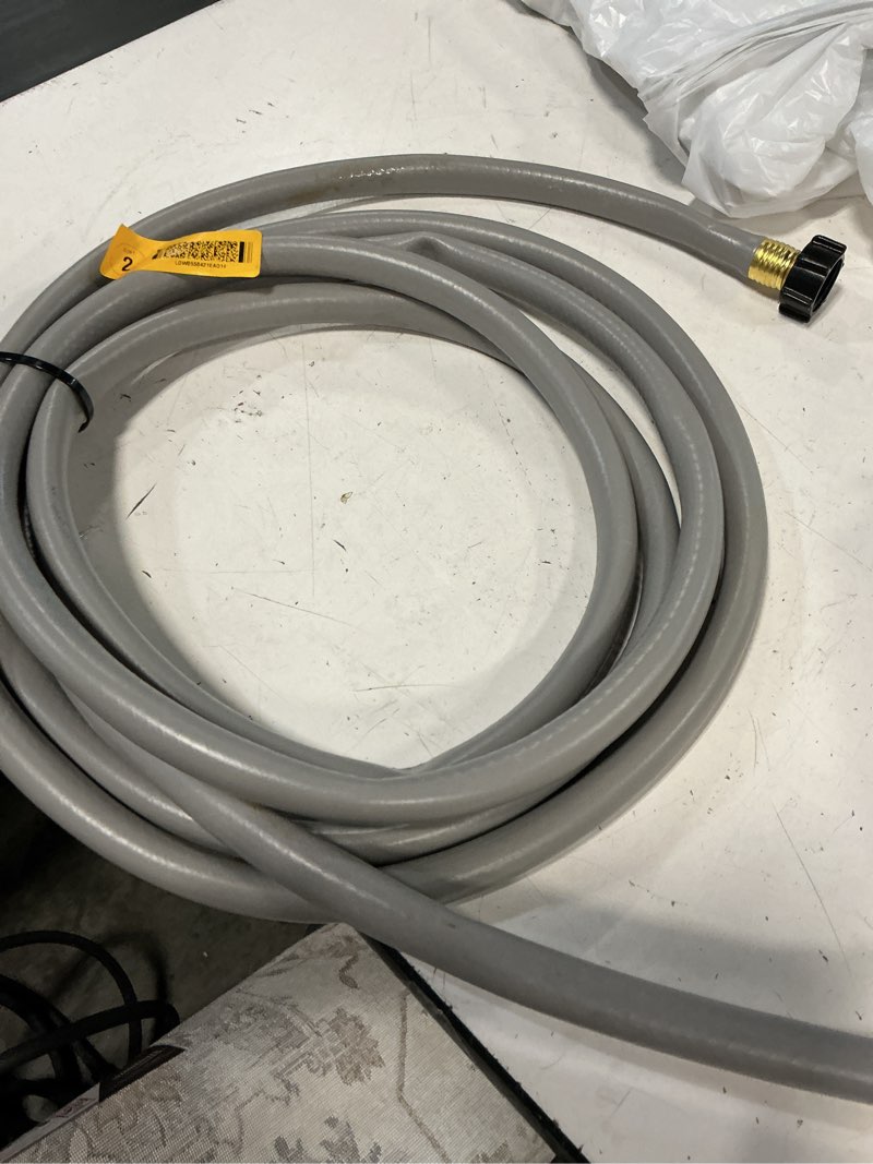 Condition photo showing Good Condition for project source project source 5/8-in x 15-ft light -duty vinyl gray hose