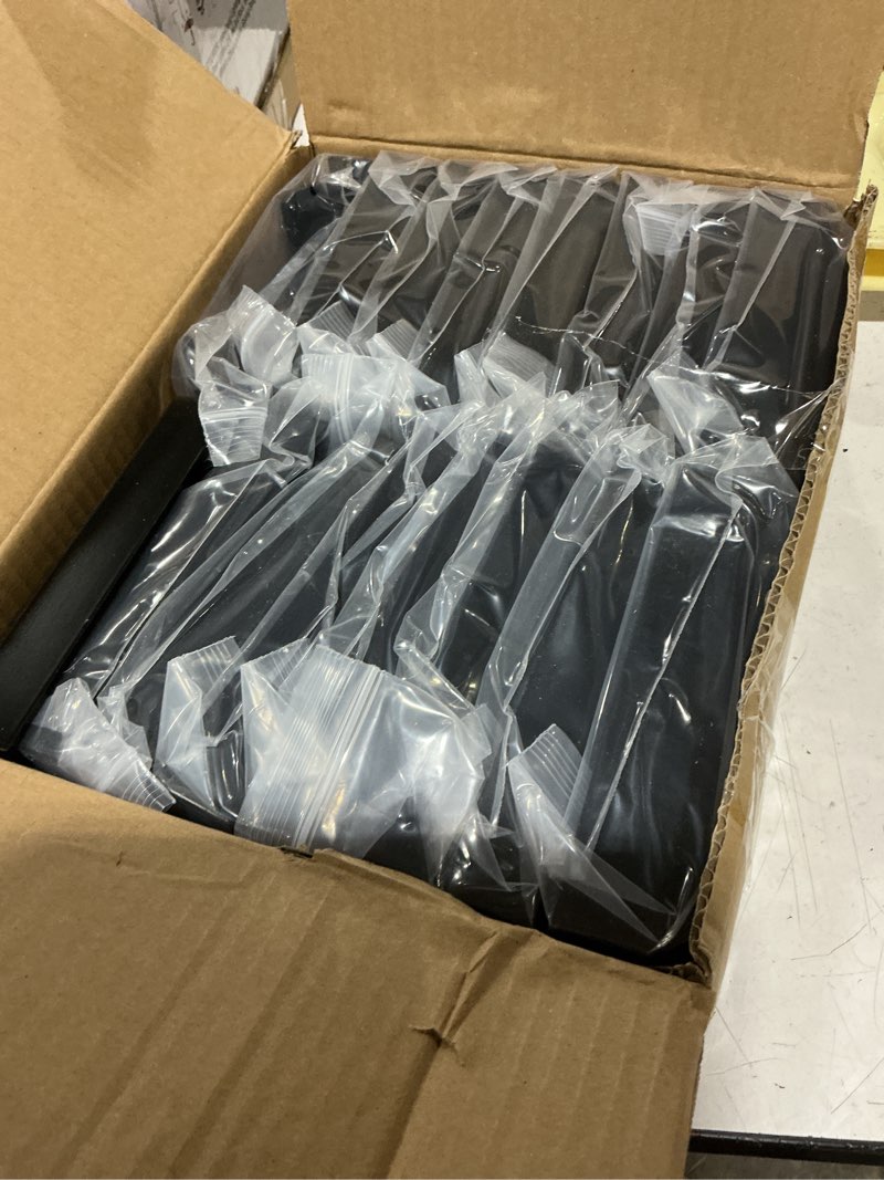 Condition photo showing Good Condition for 8pcs 4x4 (actual: 4"x4") aluminum deck post base cover, for deck railings, stairs, patios, porches split deck post skirt (black) 4"x4" black 8