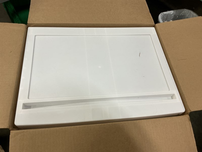 Condition photo showing Good Condition for IRIS USA Plastic Drawer Storage Organizer Rolling Cart, with Wheels Casters, 3-Drawers, for Art Craft Supplies Bathroom Dorm Bedroom Laundry Room, Wide, White White 3 Drawer